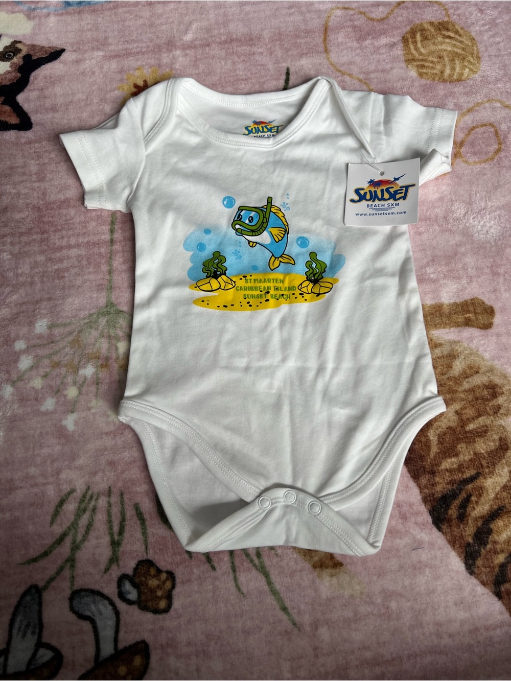 St. Maarten Baby Onsie